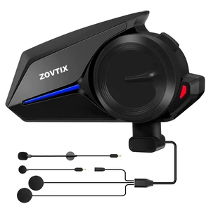 ZOVTIX Motorcycle Bluetooth Headset Long-Lasting Battery Helmet Speakers ZOVTIX Motorcycle Bluetooth Headset Long-Lasting Battery Helmet Speakers