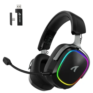 ATTACK SHARK G800 Ultralight Wireless RGB Gaming Headset Programmable-Black ATTACK SHARK G800 Ultralight Wireless RGB Gaming Headset Programmable-Black