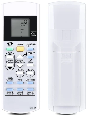 New Replacement Remote Control for Brondell Bidet Toilet Seat Swash S1400 New Replacement Remote Control for Brondell Bidet Toilet Seat Swash S1400