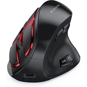 JOMAA Vertical Ergonomic Wireless Mouse, 2.4G and Bluetooth 5.0/3.0 Dual Mode, Silent, 3 Adjustable DPI Levels, Rechargeable, for Laptop/PC/Mac/iPad/Android JOMAA Vertical Ergonomic Wireless Mouse, 2.4G and Bluetooth 5.0/3.0 Dual Mode, Silent, 3 Adjustable DPI Levels, Rechargeable, for Laptop/PC/Mac/iPad/Android