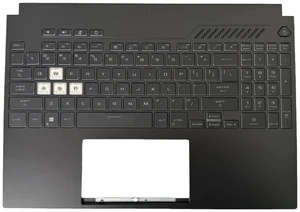 New Replacement for ASUS TUF Dash 15 FA507/FX507 Series FA507R/RC/RE & FX507Z/ZM/ZR Laptop Palmrest Upper Case Backlit Keyboard Assembly Part 90NR0951-R31 90NR09F4-R31US0 6070B2137812 (Single Color New Replacement for ASUS TUF Dash 15 FA507/FX507 Series FA507R/RC/RE & FX507Z/ZM/ZR Laptop Palmrest Upper Case Backlit Keyboard Assembly Part 90NR0951-R31 90NR09F4-R31US0 6070B2137812 (Single Color