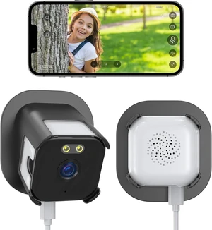 Window Camera 3MP 2K Indoor for Home Security, Color Night Vision - 2Pack Window Camera 3MP 2K Indoor for Home Security, Color Night Vision - 2Pack
