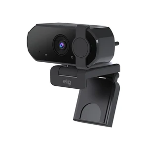 ELG Full HD 1080p Webcam with Microphone & Privacy Cover, Autofocus, Noise-Cancelling Mic, 360 Rotation, USB Web Camera for PC/Mac/Laptop, Zoom/Teams/Skype, USB-C Adapter Included, Black ELG Full HD 1080p Webcam with Microphone & Privacy Cover, Autofocus, Noise-Cancelling Mic, 360 Rotation, USB Web Camera for PC/Mac/Laptop, Zoom/Teams/Skype, USB-C Adapter Included, Black