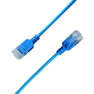 Elfcam - 30m/98.4ft Ultra Slim Cat 6A Ethernet Cable 10Gbps 32AWG UTP OD2.8mm 500MHz, 10Gb Thin RJ45 Cat 6A Patch Cord for LAN, Router, Modem, Xbox, Laptop and Servers, Blue, 30 Meters Elfcam - 30m/98.4ft Ultra Slim Cat 6A Ethernet Cable 10Gbps 32AWG UTP OD2.8mm 500MHz, 10Gb Thin RJ45 Cat 6A Patch Cord for LAN, Router, Modem, Xbox, Laptop and Servers, Blue, 30 Meters