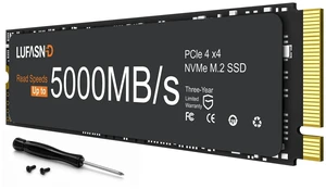 Lufasnd 512GB M.2 NVMe SSD 2280 PCIe Gen4 x4, Up to 5000MB/s, 3D NAND TLC Internal Solid State Drive, Ultra-Fast Gaming Storage Upgrade for Gaming PC, Laptop & Desktop, PS5 Compatible Lufasnd 512GB M.2 NVMe SSD 2280 PCIe Gen4 x4, Up to 5000MB/s, 3D NAND TLC Internal Solid State Drive, Ultra-Fast Gaming Storage Upgrade for Gaming PC, Laptop & Desktop, PS5 Compatible