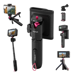 ULANZI MT55 SnapGo Mini Tripod Selfie Stick, 4-in-1, 12.2in ULANZI MT55 SnapGo Mini Tripod Selfie Stick, 4-in-1, 12.2in