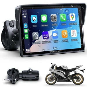 Wonsidary 5" Motorcycle CarPlay Wireless for Apple CarPlay & Android Auto Wonsidary 5" Motorcycle CarPlay Wireless for Apple CarPlay & Android Auto