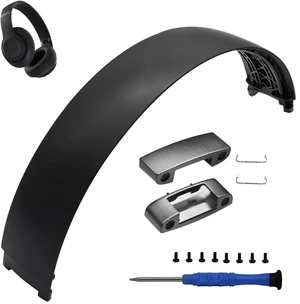 umvowuxa 2 Sets Studio Pro Headband Replacement Parts & Replacement Hinge Compatible with Beats Studio Pro and Studio 3 Headphones, Studio Pro Replacement Headband Metal Repair Parts (Black) umvowuxa 2 Sets Studio Pro Headband Replacement Parts & Replacement Hinge Compatible with Beats Studio Pro and Studio 3 Headphones, Studio Pro Replacement Headband Metal Repair Parts (Black)
