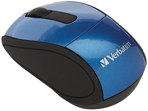 Verbatim 2.4G Wireless Mini Travel Optical Mouse with Nano Receiver for Mac and PC - Blue Verbatim 2.4G Wireless Mini Travel Optical Mouse with Nano Receiver for Mac and PC - Blue