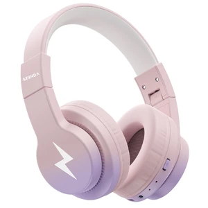 seenda JCH-01 Kids Bluetooth Headphones, 85/94dB, 3 Light Modes,Purple&Pink seenda JCH-01 Kids Bluetooth Headphones, 85/94dB, 3 Light Modes,Purple&Pink