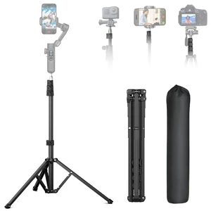 AOCHUAN 1.7M Complete Camera Tripod for Smartphones Camera Gimbal Stabilizers w/ 0.44m ~1.7m Aluminum Alloy Lighting Stand(T20) AOCHUAN 1.7M Complete Camera Tripod for Smartphones Camera Gimbal Stabilizers w/ 0.44m ~1.7m Aluminum Alloy Lighting Stand(T20)