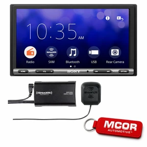 Sony XAV-AX3200 6.95" CarPlay Android Auto Media Receiver with WebLink Cast, SiriusXM Ready, Extra BASS + SXV300V1 SiriusXM Vehicle Tuner Bundle Sony XAV-AX3200 6.95" CarPlay Android Auto Media Receiver with WebLink Cast, SiriusXM Ready, Extra BASS + SXV300V1 SiriusXM Vehicle Tuner Bundle