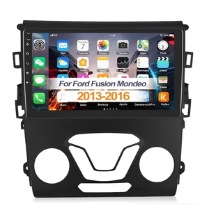 2+64G Double Din Car Radio for Ford Fusion Mondeo 2013-2016, 9 inch Touch Screen Radio Ford Fusion Head Unit with Wireless Carplay Backup Camera Android Auto GPS Navigation Bluetooth WiFi 2+64G Double Din Car Radio for Ford Fusion Mondeo 2013-2016, 9 inch Touch Screen Radio Ford Fusion Head Unit with Wireless Carplay Backup Camera Android Auto GPS Navigation Bluetooth WiFi