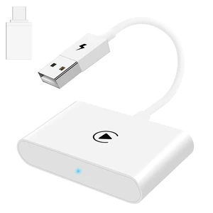 CPCGER 2026 Upgraded Wireless CarPlay Adapter Plug & Play Dongle Converts Wired to Wireless Apple CarPlay, Fast Compatible with iPhone 6 or Newer, 2015 and Newer Factory Cars CPCGER 2026 Upgraded Wireless CarPlay Adapter Plug & Play Dongle Converts Wired to Wireless Apple CarPlay, Fast Compatible with iPhone 6 or Newer, 2015 and Newer Factory Cars