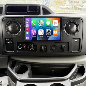 PHEZEN 10 inch Touchscreen Car Stereo Fit for Ford E250 E350 2009-2014, Android 13 Double Din Car Radio with Carplay & Android Auto in-Dash Navigation BT Mirror Link WiFi Backup Camera 2+32G PHEZEN 10 inch Touchscreen Car Stereo Fit for Ford E250 E350 2009-2014, Android 13 Double Din Car Radio with Carplay & Android Auto in-Dash Navigation BT Mirror Link WiFi Backup Camera 2+32G