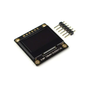 DFROBOT Monochrome 0.96" 128x64 I2C/SPI OLED Display Compatible with Arduino UNO, Leonardo, ESP32/ESP8266 and FireBettle-M0 DFROBOT Monochrome 0.96" 128x64 I2C/SPI OLED Display Compatible with Arduino UNO, Leonardo, ESP32/ESP8266 and FireBettle-M0