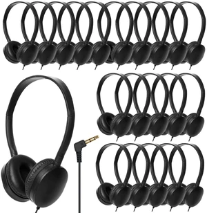 ZXQZYM Kids Headphones Bulk 50 Pack for Classroom School Wired On Ear ZXQZYM Kids Headphones Bulk 50 Pack for Classroom School Wired On Ear