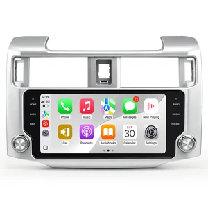 10.33" Car Radio Upgrade for Toyota 4 Runner 2010-2019,Wireless CarPlay Android Auto,Android 13 Head Unit with WiFi SWC GPS 1080P Backup Camera 4+64GB-Silver 10.33" Car Radio Upgrade for Toyota 4 Runner 2010-2019,Wireless CarPlay Android Auto,Android 13 Head Unit with WiFi SWC GPS 1080P Backup Camera 4+64GB-Silver
