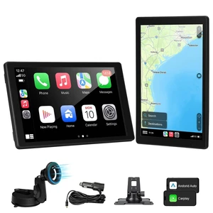 Stihoze 8'' Wireless Carplay Screen for Car, Portable Apple Car Play & Android Auto Car Stereo HD 1080P Touchscreen, Vertical/Horizontal Mode, Magnetic Mount, 5.0G WiFi, Voice Control & GPS Nav Stihoze 8'' Wireless Carplay Screen for Car, Portable Apple Car Play & Android Auto Car Stereo HD 1080P Touchscreen, Vertical/Horizontal Mode, Magnetic Mount, 5.0G WiFi, Voice Control & GPS Nav
