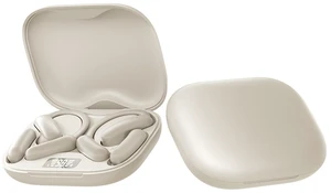ROEL-PLAY Open Ear Bluetooth Headphones, Magnetic Swap Battery, 60H Beige ROEL-PLAY Open Ear Bluetooth Headphones, Magnetic Swap Battery, 60H Beige