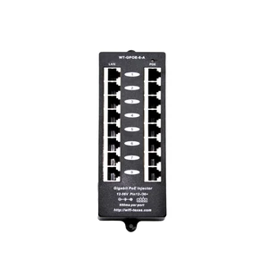 PoE Texas 8-Port Gigabit PoE Injector with 48V 120W Supply PoE Texas 8-Port Gigabit PoE Injector with 48V 120W Supply