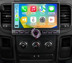 10.2 4GB+ 64GB Android15 Car Radio Stereo Upgrade For Dodge Ram 1500 2500 3500 2013-2018 (Manual AC) Volume Knob Keybutton Supports Wireless Carplay/Android Auto Steering Wheel Control WiFi Blu 10.2 4GB+ 64GB Android15 Car Radio Stereo Upgrade For Dodge Ram 1500 2500 3500 2013-2018 (Manual AC) Volume Knob Keybutton Supports Wireless Carplay/Android Auto Steering Wheel Control WiFi Blu