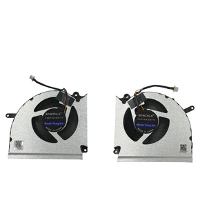 New Laptop CPU and gpu Cooling Fan for MSI 17S3 17S4 Vector 17 HX N552 N553 PABD1A010SHL PABD1A010SHR 12V DC New Laptop CPU and gpu Cooling Fan for MSI 17S3 17S4 Vector 17 HX N552 N553 PABD1A010SHL PABD1A010SHR 12V DC