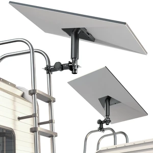 NiHome Starlink Gen 3 RV Mounting Kit, 360 Rotating Pole Adapter with Adjustable Pole, Pipe Adapter for RV, Motorcycle, Fence, Deck Railing, Flagpole, Rooftop NiHome Starlink Gen 3 RV Mounting Kit, 360 Rotating Pole Adapter with Adjustable Pole, Pipe Adapter for RV, Motorcycle, Fence, Deck Railing, Flagpole, Rooftop