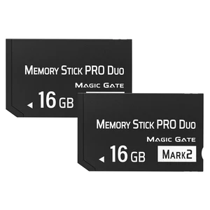 Original 16GB 2Pack Memory Stick Pro Duo MARK2 High Speed Memory Stick Duo Original 16GB 2Pack Memory Stick Pro Duo MARK2 High Speed Memory Stick Duo