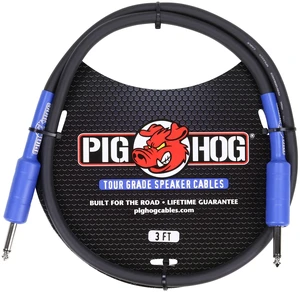 Pig Hog PHSC3 High Performance 14 Gauge 9.2mm 1/4" Speaker Cable, 3 Feet Pig Hog PHSC3 High Performance 14 Gauge 9.2mm 1/4" Speaker Cable, 3 Feet