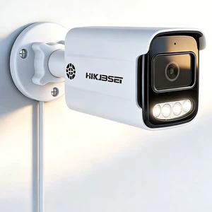HIKJBSET 5MP PoE Outdoor Security Camera, Human Detection, Smart Dual-Light Color Night Vision, Two-Way Audio, ONVIF, IP67 HIKJBSET 5MP PoE Outdoor Security Camera, Human Detection, Smart Dual-Light Color Night Vision, Two-Way Audio, ONVIF, IP67