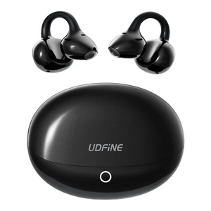 UDFINE Open Ear Earbuds, Clip-on semi-Open Design fits All Ear Shapes, Lightweight Wireless Headphones with ENC Noise Cancellation, Bluetooth 6.0, IPX5 Waterproof, FlexClip (Black) UDFINE Open Ear Earbuds, Clip-on semi-Open Design fits All Ear Shapes, Lightweight Wireless Headphones with ENC Noise Cancellation, Bluetooth 6.0, IPX5 Waterproof, FlexClip (Black)