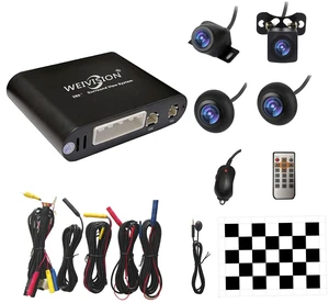 Weivision Universal 360 Degree Bird View System Car DVR Record Panoramic View All Round Rear View Camera System for All Car Weivision Universal 360 Degree Bird View System Car DVR Record Panoramic View All Round Rear View Camera System for All Car
