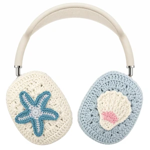 Handmade Airpods Max Cover - Apple Headphone Cover Cute Design Crochet, Airpod Max Ear Covers, Airpod Max Accessories, Apple Max Pro Headphone Covers, Air Pod Max Stylish Design (Blue Starfish) Handmade Airpods Max Cover - Apple Headphone Cover Cute Design Crochet, Airpod Max Ear Covers, Airpod Max Accessories, Apple Max Pro Headphone Covers, Air Pod Max Stylish Design (Blue Starfish)