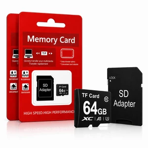 64GB TF Memory Card with Adapter U3 V30 High Speed SD Card, 2 Pack 64GB TF Memory Card with Adapter U3 V30 High Speed SD Card, 2 Pack