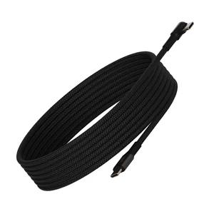 HANDY Magnetic Coiled USB-C Cable Right-Angle Fast Charging Cord 9ft 10in HANDY Magnetic Coiled USB-C Cable Right-Angle Fast Charging Cord 9ft 10in