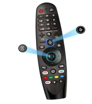 Voice-Magic-Remote-LG-Smart-TV-Remote-Control-Replacement for LG TV Remote for UHD OLED QNED WebOS ThinQ AI Smart TV Original Magic Remote AKB75855501 MR20GA Netflix/Prime/Google/Alexa Voice/Pointer Voice-Magic-Remote-LG-Smart-TV-Remote-Control-Replacement for LG TV Remote for UHD OLED QNED WebOS ThinQ AI Smart TV Original Magic Remote AKB75855501 MR20GA Netflix/Prime/Google/Alexa Voice/Pointer
