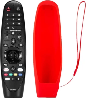 Remote Control AKB75855501 for LG Magic TV Replacement MR20GA OLED55CXPUA for UN85 UN81 UN80 UN74 UN73 UN71 with Point, Click, Scroll, and Voice Control (1 remote with red case) Remote Control AKB75855501 for LG Magic TV Replacement MR20GA OLED55CXPUA for UN85 UN81 UN80 UN74 UN73 UN71 with Point, Click, Scroll, and Voice Control (1 remote with red case)