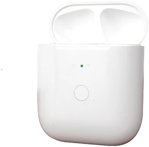 Replacement Charging Case for AirPods 1st & 2nd Generation with Wireless and Wired Charging and Built-in 550 mAh Battery for Fast Charging, Bluetooth Pairing and Sync Button. No Earbuds/Airpods Replacement Charging Case for AirPods 1st & 2nd Generation with Wireless and Wired Charging and Built-in 550 mAh Battery for Fast Charging, Bluetooth Pairing and Sync Button. No Earbuds/Airpods