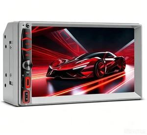 Double Din Car Stereo Apple Carplay Radio Screen for Car Audio Receivers, Bluetooth Car Play Android Auto Touchscreen, Mirror Link, FM, Type-C Double Din Car Stereo Apple Carplay Radio Screen for Car Audio Receivers, Bluetooth Car Play Android Auto Touchscreen, Mirror Link, FM, Type-C