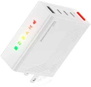 PHYSCE 100W 4-Port GaN Charger, Sustained 95100W Output for Local AI, 4-Port Charging Station, 360 RGB Status Light, One-Tap Control, Foldable Plug, for MacBook Pro 14, iPhone 18 Pro Max PD 3.2 AVS PHYSCE 100W 4-Port GaN Charger, Sustained 95100W Output for Local AI, 4-Port Charging Station, 360 RGB Status Light, One-Tap Control, Foldable Plug, for MacBook Pro 14, iPhone 18 Pro Max PD 3.2 AVS