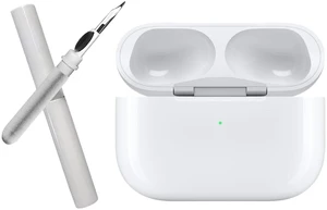 Replacement Charging Case for AirPods Pro 1&2 Generation with fast Wireless and Wired Charging, Bluetooth Pairing and Sync Button, 680mAh Battery with Multi-Function Cleaning Tool. No Replacement Charging Case for AirPods Pro 1&2 Generation with fast Wireless and Wired Charging, Bluetooth Pairing and Sync Button, 680mAh Battery with Multi-Function Cleaning Tool. No