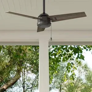 Hunter 44 inch Indoor/Outdoor Ceiling Fan, Cassius Noble Bronze Ceiling Fan, 3 Speed WhisperWind Motor, 50446, for Patios, Bedrooms, or Living Rooms Hunter 44 inch Indoor/Outdoor Ceiling Fan, Cassius Noble Bronze Ceiling Fan, 3 Speed WhisperWind Motor, 50446, for Patios, Bedrooms, or Living Rooms