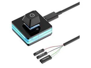 Vszerda PC Power Button, Desktop External PC Power Supply Switch for Computer Motherboard Vszerda PC Power Button, Desktop External PC Power Supply Switch for Computer Motherboard