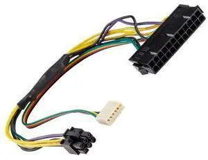 Vszerda 24 Pin to 6 Pin ATX Power Adapter Cable for HP Z220 Z230 SFF MT TWR Series 4000 6005 8300 ProDesk 600 G1 EliteDesk 800 G1 13-inch(33cm) Vszerda 24 Pin to 6 Pin ATX Power Adapter Cable for HP Z220 Z230 SFF MT TWR Series 4000 6005 8300 ProDesk 600 G1 EliteDesk 800 G1 13-inch(33cm)