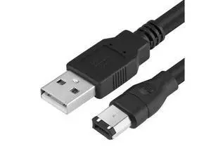 Vszerda Firewire to USB Adapter Cable 6-Pin IEEE 1394 Male to USB 2.0 Male Converter Firewire 400 1394-a to USB A Connector Cord for Printer Scanner Hard Disk (Not Compatible with Sound Card) 1.8m/6ft Vszerda Firewire to USB Adapter Cable 6-Pin IEEE 1394 Male to USB 2.0 Male Converter Firewire 400 1394-a to USB A Connector Cord for Printer Scanner Hard Disk (Not Compatible with Sound Card) 1.8m/6ft