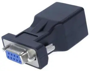 Vszerda DB9 to RJ45 Adapter RJ45 to RS232 Converter RJ45 Female to 9 Pin Adapter DB9 Female Serial COM Port to Network Port Adapter Vszerda DB9 to RJ45 Adapter RJ45 to RS232 Converter RJ45 Female to 9 Pin Adapter DB9 Female Serial COM Port to Network Port Adapter