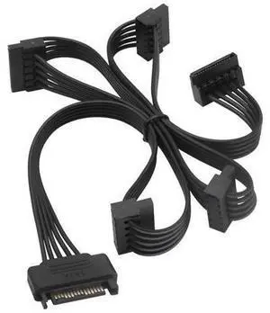 Vszerda SATA 15Pin one for Five Power Y Splitter Cable,SATA 15Pin Male to 5xSATA 15Pin Female Cable Hard Disk Extension Cable,Suitable for HDD,SSD,Optical Drive SATA Power Cable(SATA1to5/80cm/1Pack) Vszerda SATA 15Pin one for Five Power Y Splitter Cable,SATA 15Pin Male to 5xSATA 15Pin Female Cable Hard Disk Extension Cable,Suitable for HDD,SSD,Optical Drive SATA Power Cable(SATA1to5/80cm/1Pack)