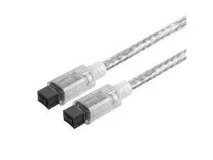 Vszerda Firewire 800 Male to Male Cable 9Pin IEEE 1394-b High Speed Data Cord for External Disk Drives to Computers with 9Pin Firewire 1394 Ports (Transparent Shell, 3FT) Vszerda Firewire 800 Male to Male Cable 9Pin IEEE 1394-b High Speed Data Cord for External Disk Drives to Computers with 9Pin Firewire 1394 Ports (Transparent Shell, 3FT)