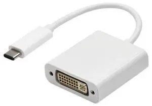 Vszerda USB-C USB 3.1 Type-C to DVI Video Converter 4K HDTV Adapter Cable Connector Vszerda USB-C USB 3.1 Type-C to DVI Video Converter 4K HDTV Adapter Cable Connector